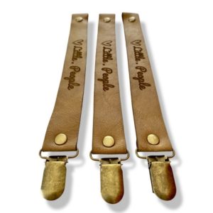 Leather Pacifier Clip