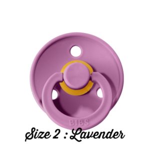 BIBS Pacifiers (Size Two/Single) - Lavender