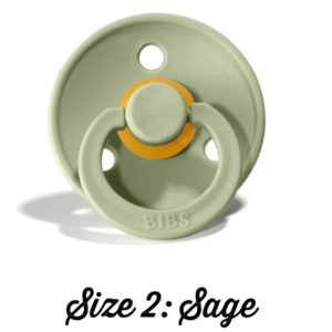 BIBS Pacifiers (Size Two/Single) - Sage