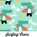 Surfing Crocs