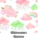 Watercolor Unicorn
