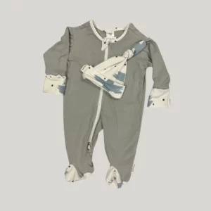 Haven - blue cross grey